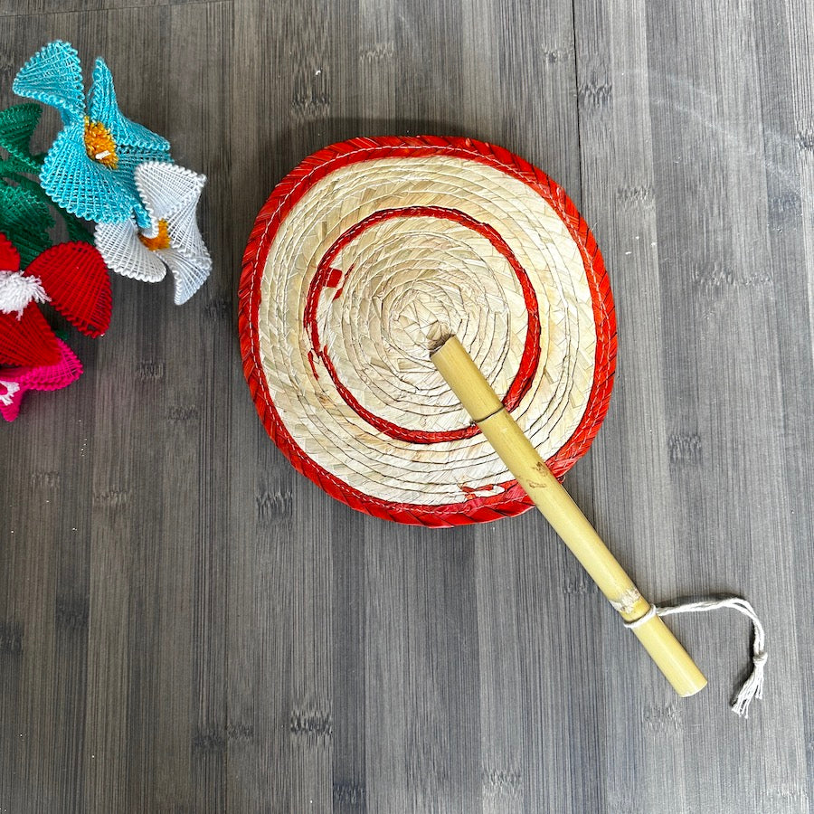 Fiesta Hand Woven Fan