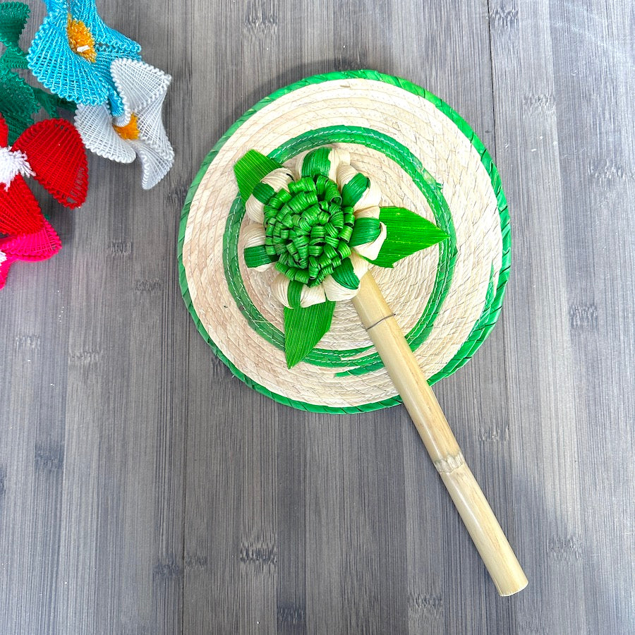 Fiesta Hand Woven Fan
