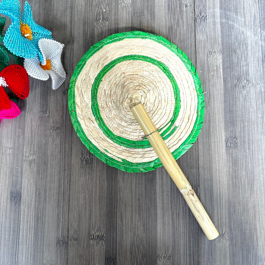 Fiesta Hand Woven Fan