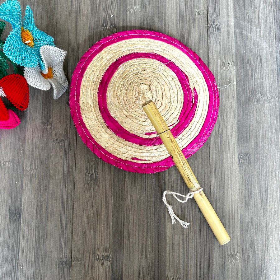 Fiesta Hand Woven Fan