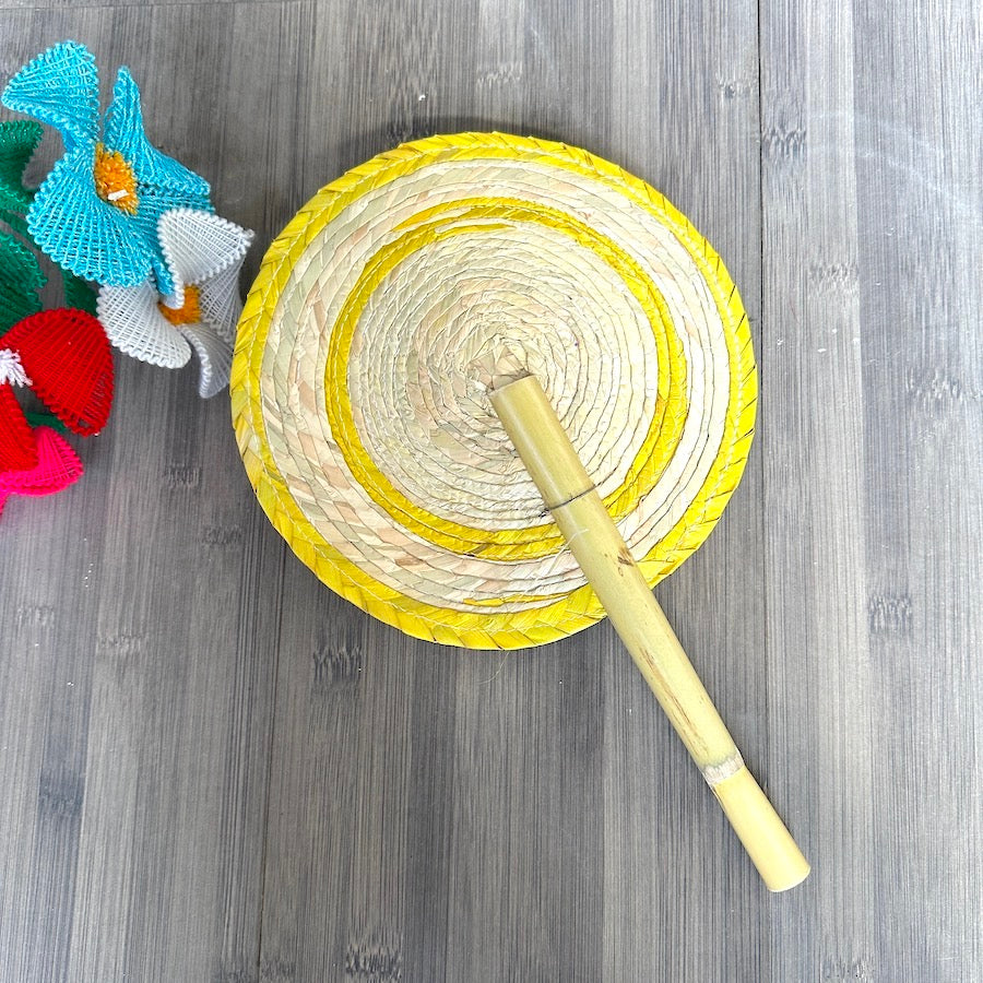Fiesta Hand Woven Fan