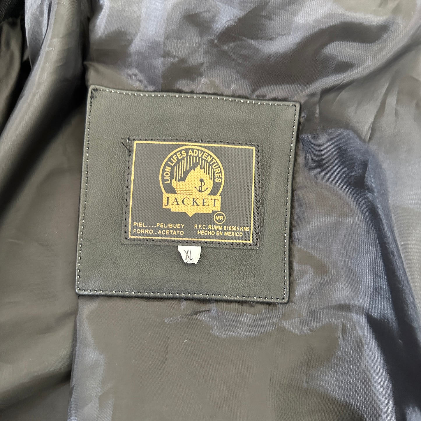 Jazmin's Embroidery Leather Jacket (Size US XL)