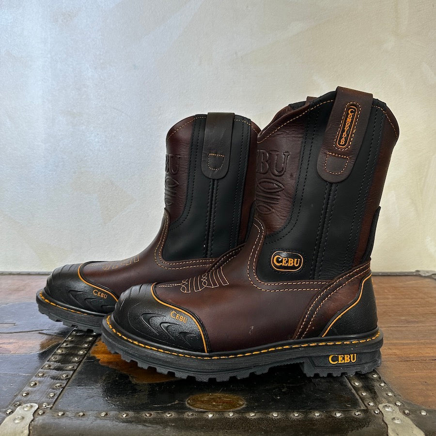 Cebu Mens Steel Toe Work Boots ATK FARMER STL