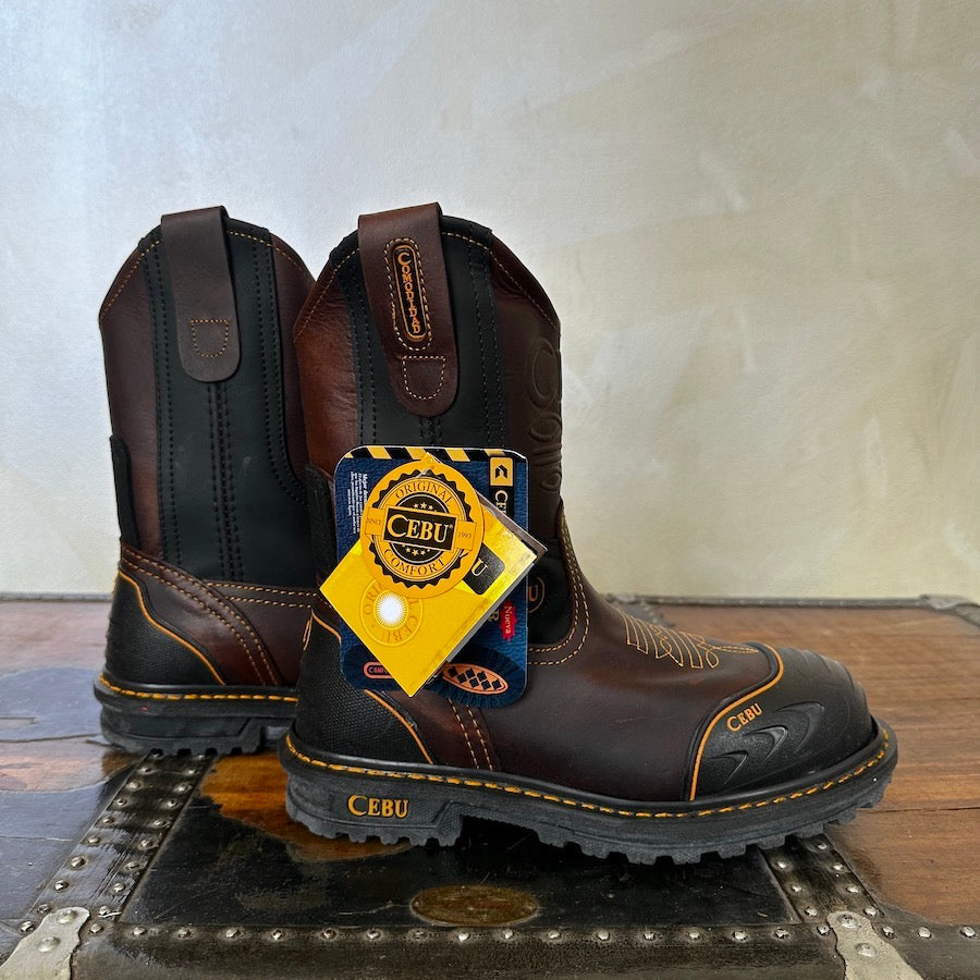 Cebu Mens Steel Toe Work Boots ATK FARMER STL