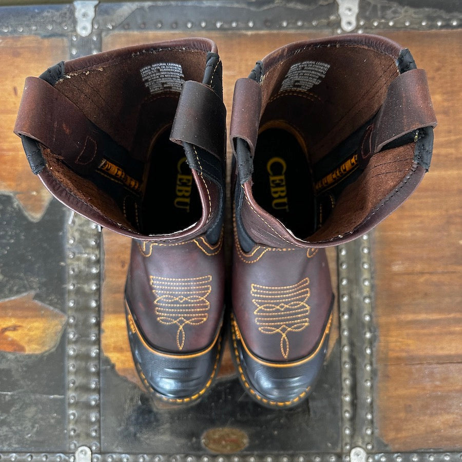 Cebu Mens Steel Toe Work Boots ATK FARMER STL
