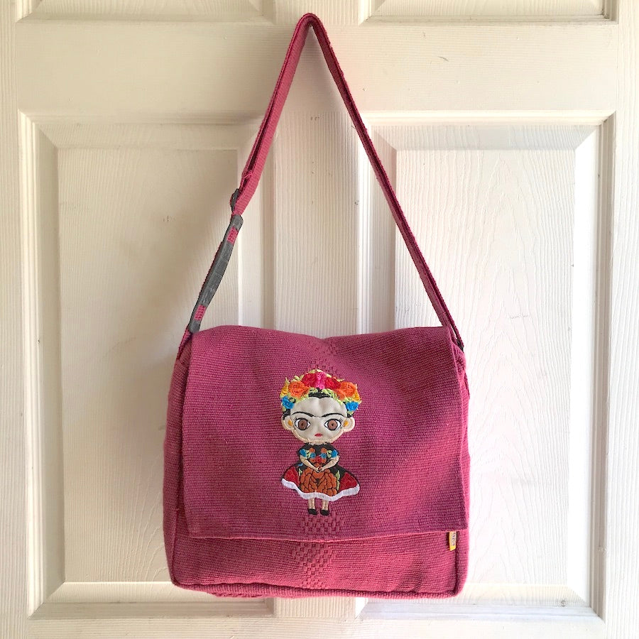 Baby Doll Frida Kahlo Messenger Bag