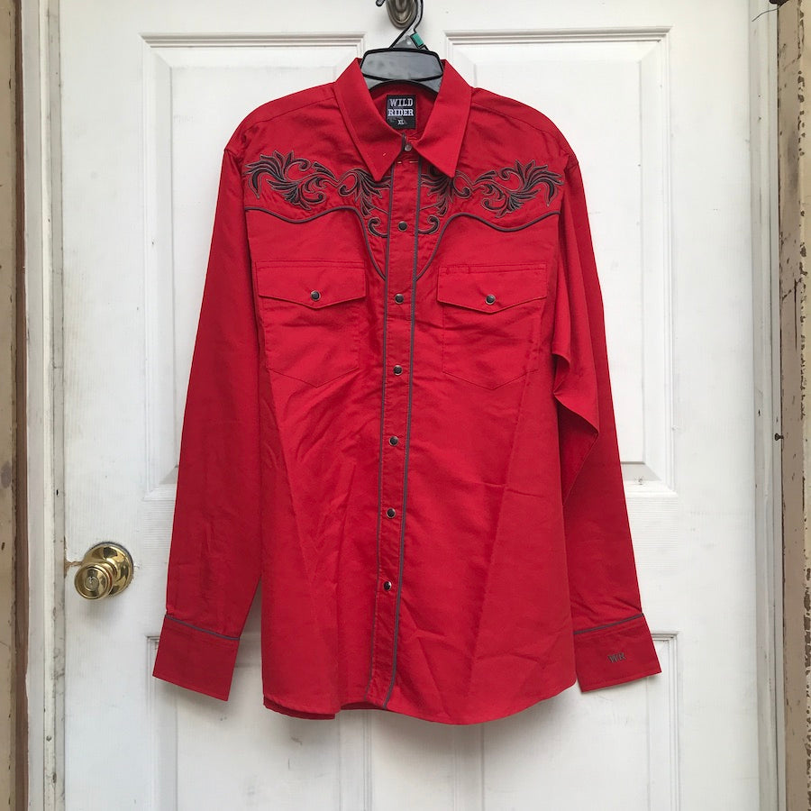 Wild Rider Mens Western Shirt