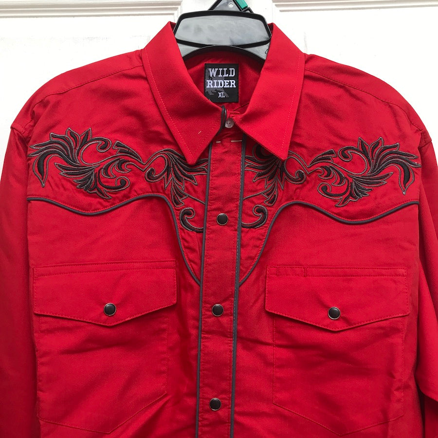 Wild Rider Mens Western Shirt