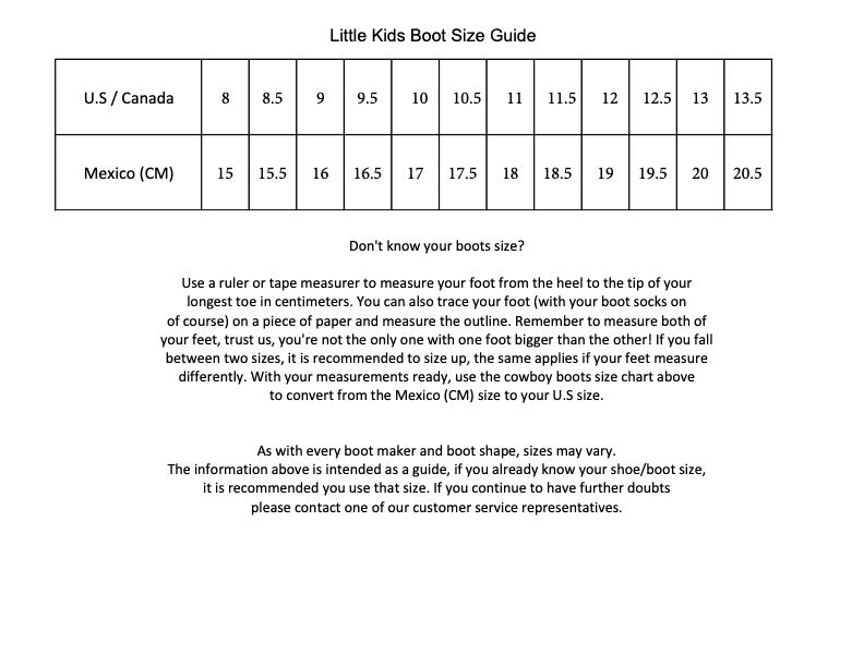 Nokota Horse Lil Kids Stanley 15 Boots S051522