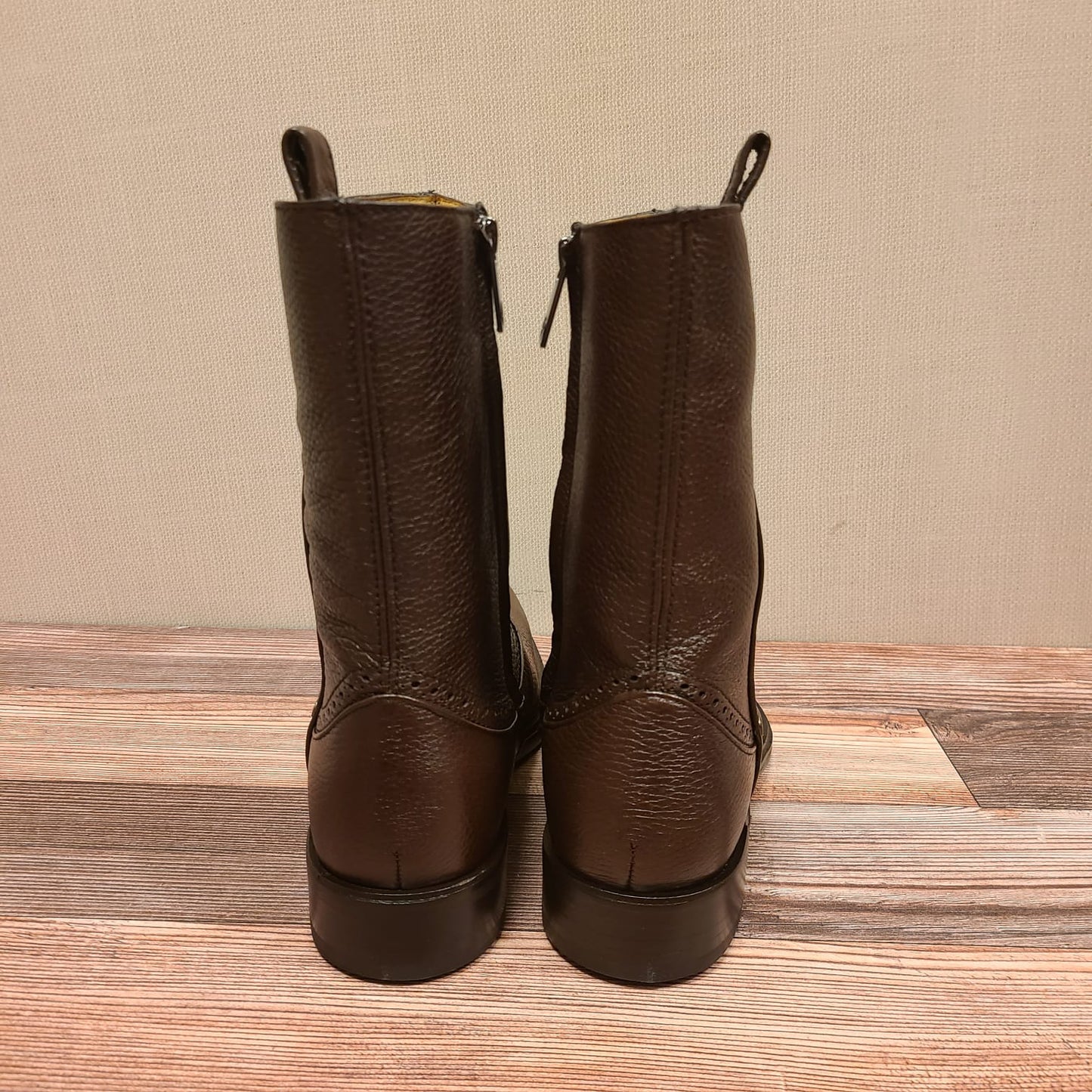 Franco Cuadra Mens Deer Skin Brown Boot 801VNVN