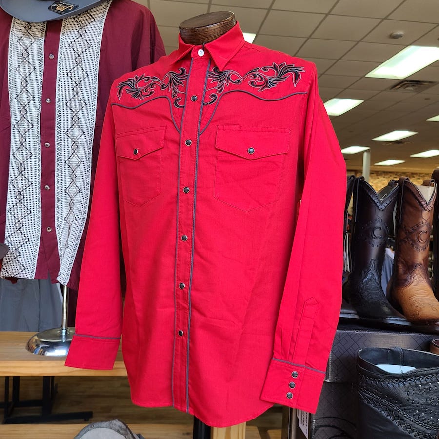 Wild Rider Mens Western Shirt