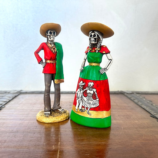 Día de Muertos Figurine Set