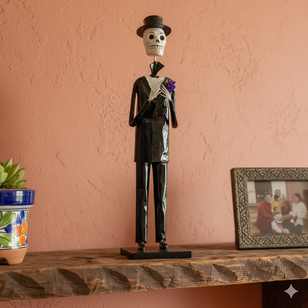 El Novio Catrin Figurine (14")