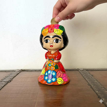 Frida Kahlo Money Bank (8")