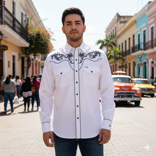 Wild Rider Mens Western Shirt