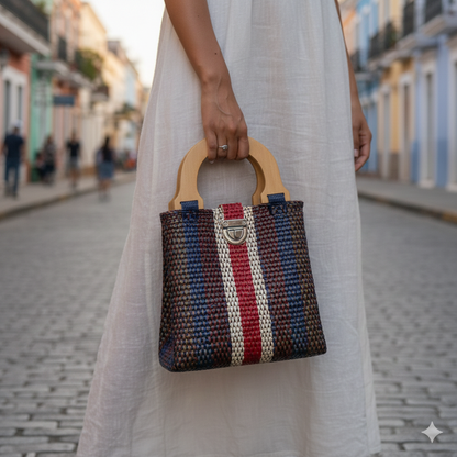 Mini Oaxaca Woven Tote Bag