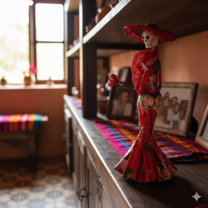 La Catrina Figurine (11")