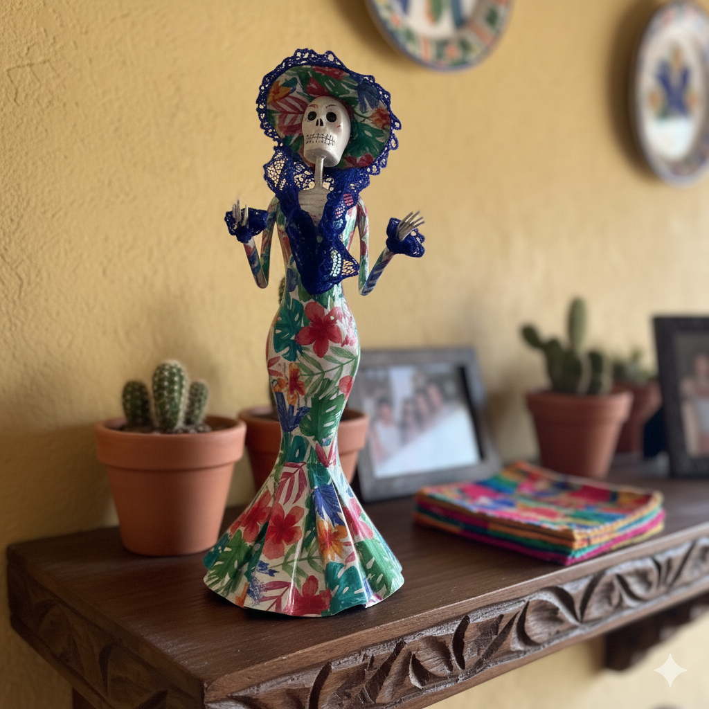 La Catrina Figurine (11")