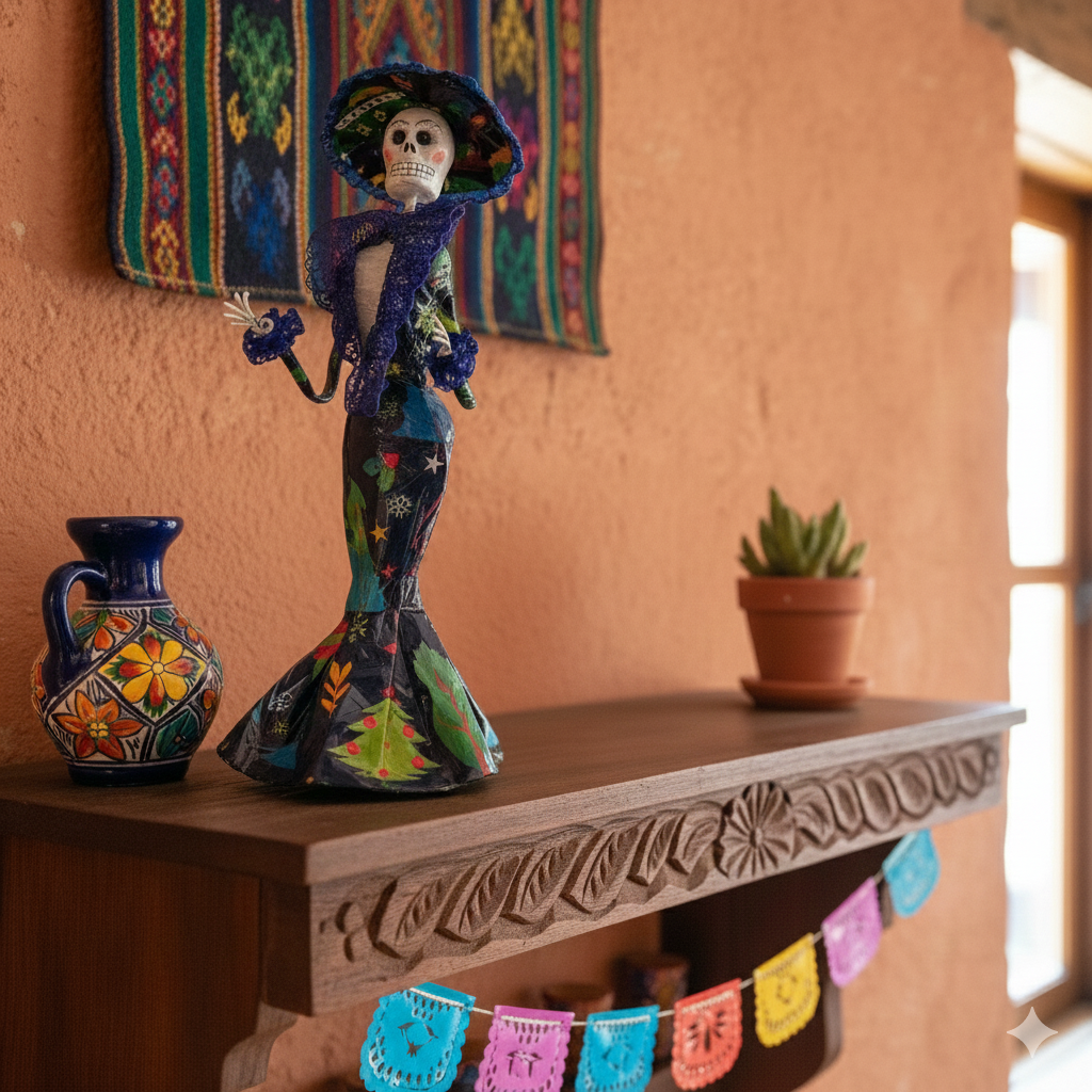 La Catrina Figurine (11")
