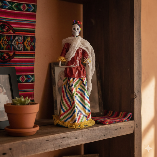 Frida Kahlo Figurine (14")