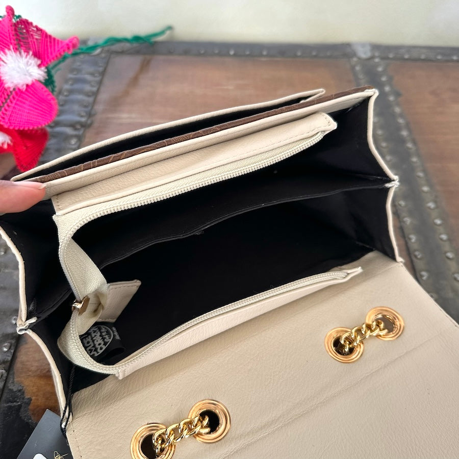 Dulce's Mini Leather Shoulder Bag