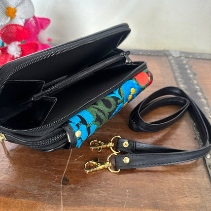 Dulce's Leather Clutch Wallet Bag