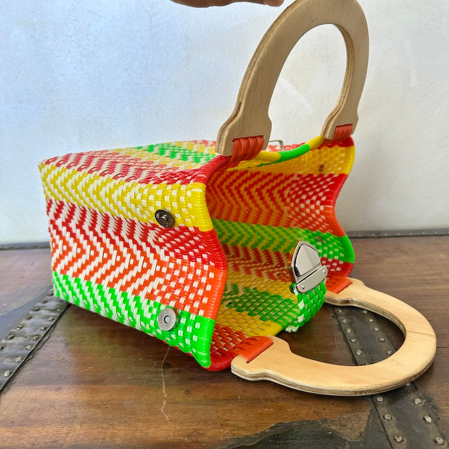 Mini Oaxaca Woven Tote Bag
