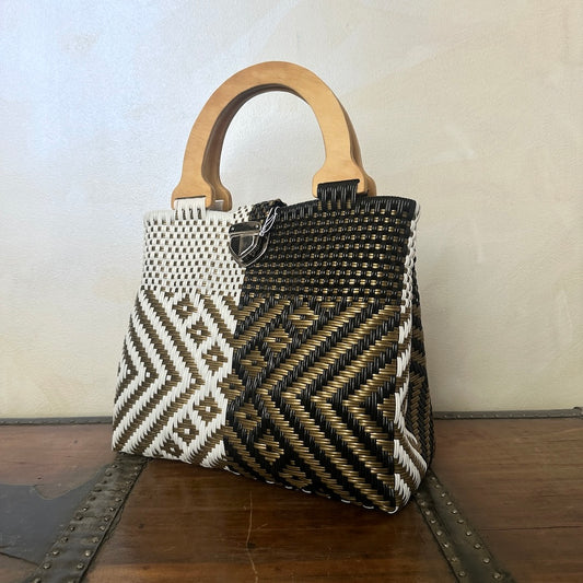 Mid-size Oaxaca Woven Tote Bag