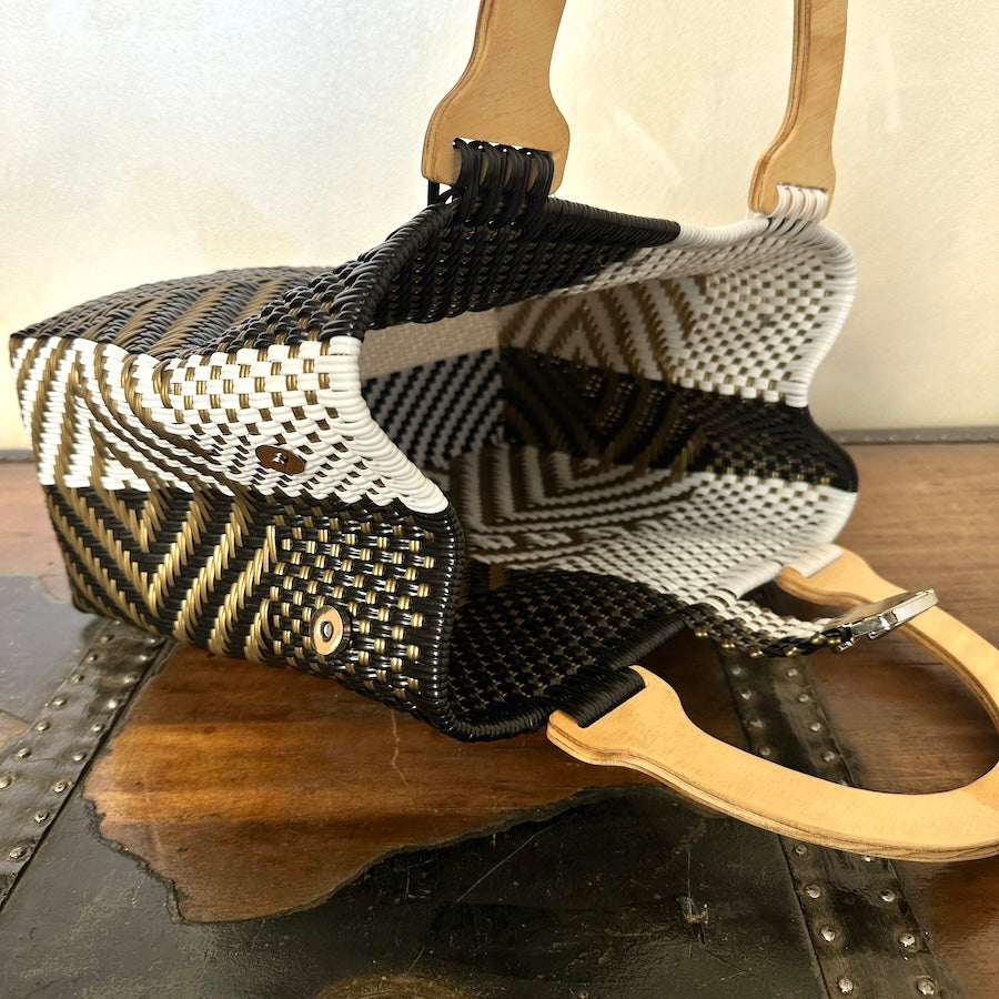 Mid-size Oaxaca Woven Tote Bag