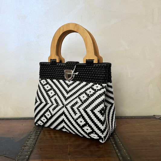 Mid-size Oaxaca Woven Tote Bag