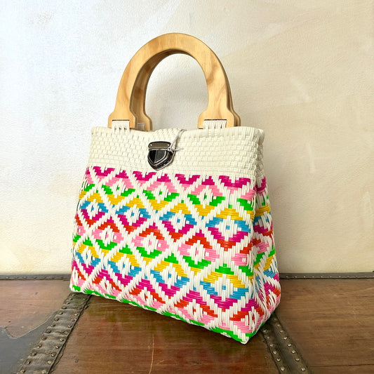 Mid-size Oaxaca Woven Tote Bag