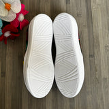 Embroidered Slip-On Sneakers ( US 8 )
