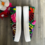 Embroidered Slip-On Sneakers ( US 7 )