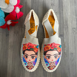 Baby Doll Frida Kahlo Flats ( US 8 )