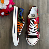 Embroidered Wmns Sneakers ( US 7  )