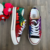 Embroidered Wmns Sneakers ( US 6  )