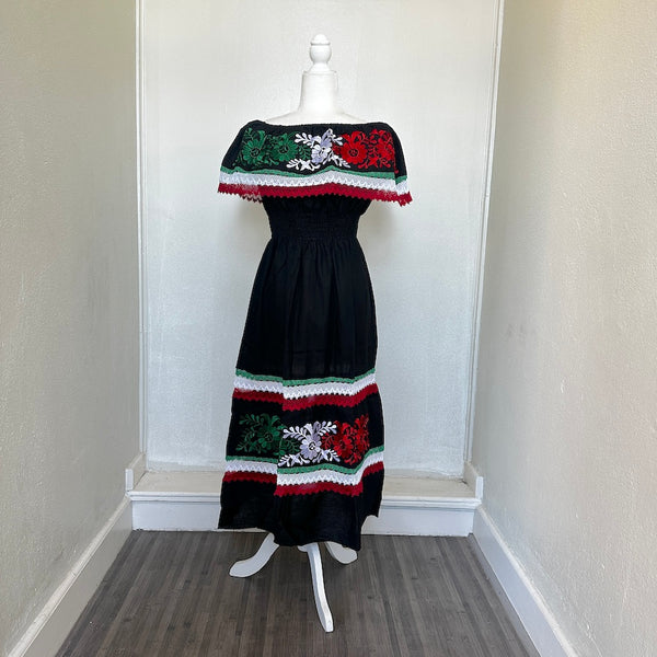 Viva Mexico Campesino Off-shoulder Dress ( M/L )