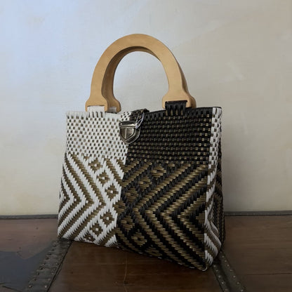 Mid-size Oaxaca Woven Tote Bag