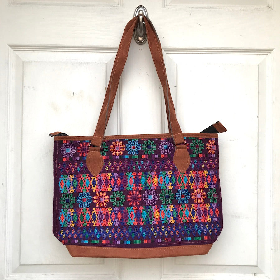 Artisan Embroidered Tote Bag