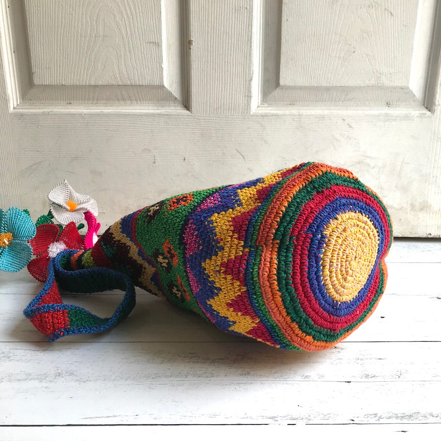 Artisan Crochet Crossbody Bag