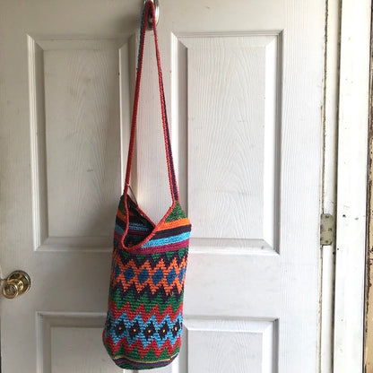 Artisan Crochet Crossbody Bag