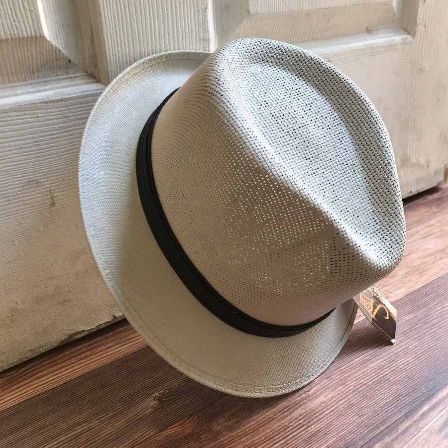 Roan Fedora Straw Hat ( M )