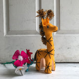 Embroidered Plush Giraffe