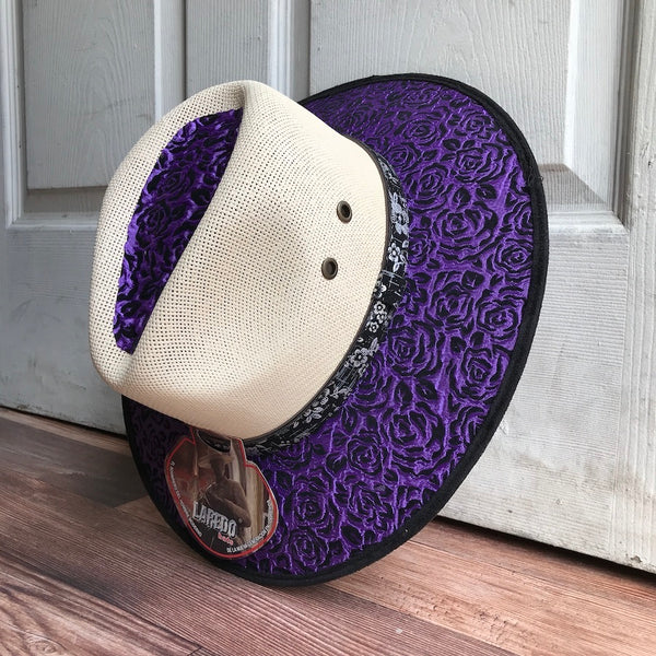 Laredo Suede Embossed Hat ( L )