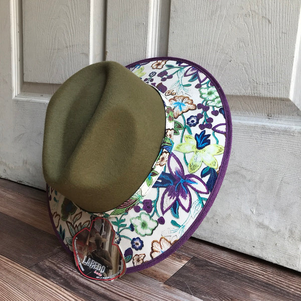 Laredo Canvas Suede Hat ( L )