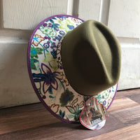 Laredo Canvas Suede Hat ( L )