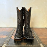Cuadra Mens Pirarucu Black Boots 3Z2FPI