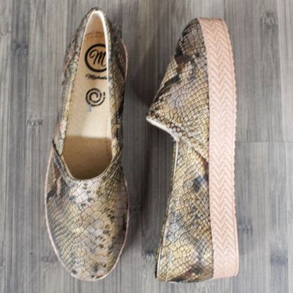 Snake Print Platforms