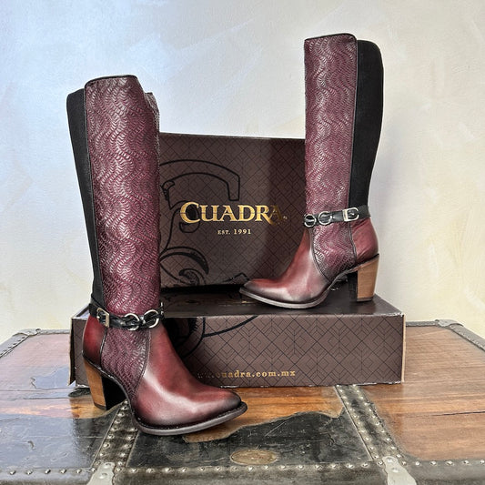 Cuadra Wmns Tall Boots Crust Satro Ladrillo 3F14CS