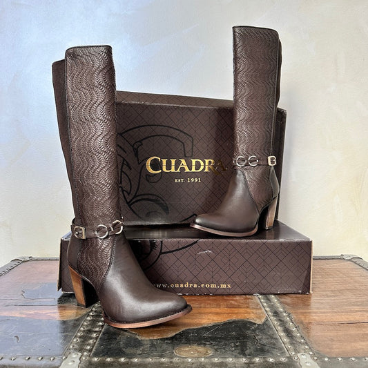 Cuadra Wmns Tall Boots Volturno Castaño 3F14VL